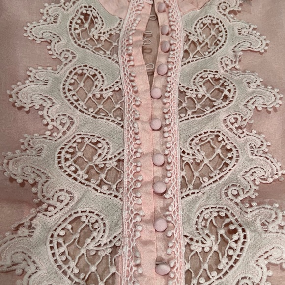 Boston Proper Lace Blouse - Picture 4 of 16